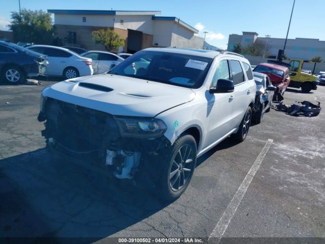 1C4RDHDG9JC371739 Dodge Durango Gt Rwd