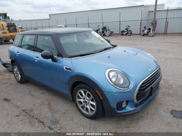 39100527 :رقم المزاد ، WMWLN5C59G2E30000 vin ، 2016 Mini Clubman Cooper مزاد بيع