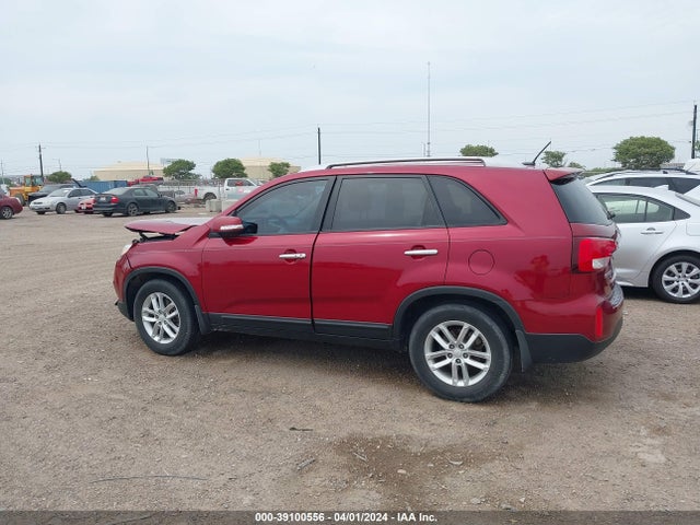 KIA SORENTO LX 2014 5XYKT4A60EG442742 Image 14