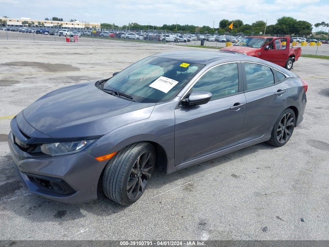 Honda Civic Sport 2020 2HGFC2F84LH592496 Image 2