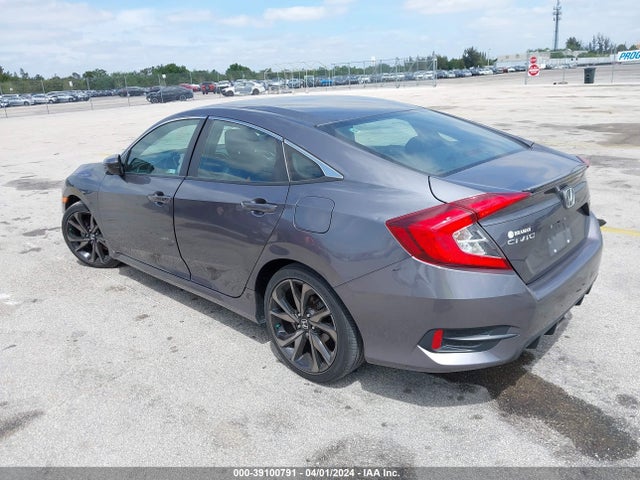 Honda Civic Sport 2020 2HGFC2F84LH592496 Image 3