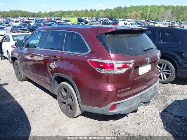 5TDYKRFH6ES030414 Toyota Highlander Limited V6