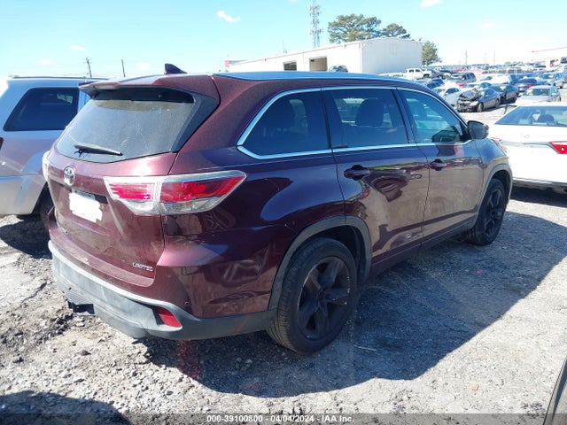 5TDYKRFH6ES030414 Toyota Highlander Limited V6