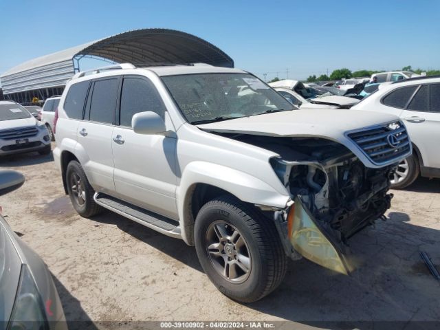 2009 Lexus Gx 470 მანქანა იყიდება აუქციონზე, vin: JTJBT20X490176214, აუქციონის ნომერი: 39100902