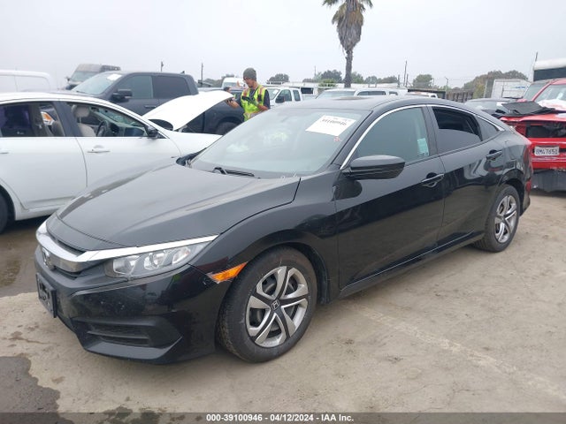 Honda Civic Lx 2017 2HGFC2F53HH563245 Image 2