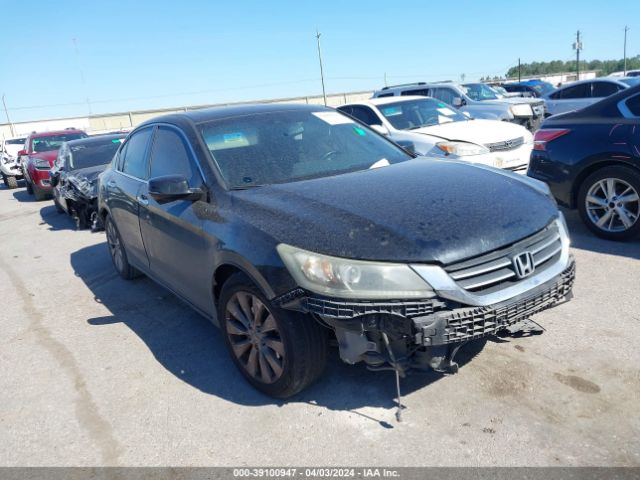 Продажа на аукционе авто 2014 Honda Accord Ex-l, vin: 1HGCR2F83EA006275, номер лота: 39100947