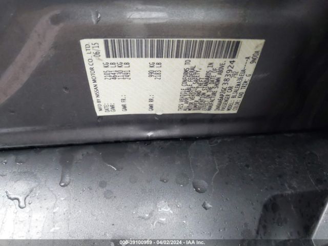 1N4AA6AP2GC383924 Nissan Maxima 3.5 Sl