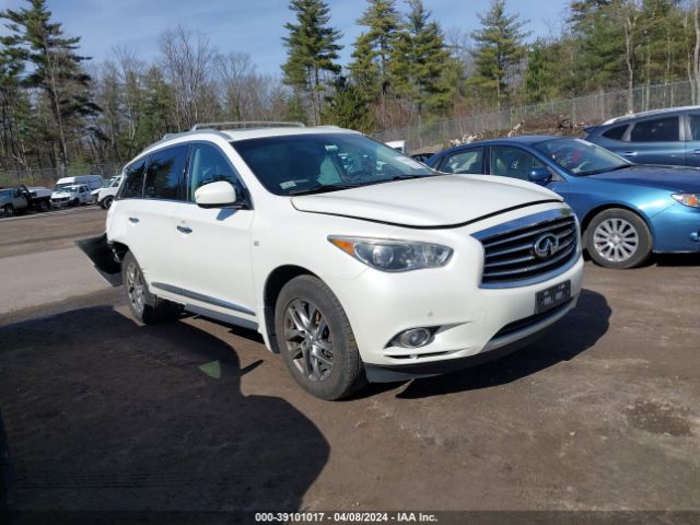 39101017 :رقم المزاد ، 5N1AL0MM1FC527542 vin ، 2015 Infiniti Qx60 مزاد بيع