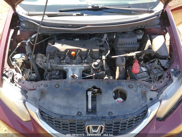 Honda Civic Lx 2014 19XFB2F59EE255750 Image 10