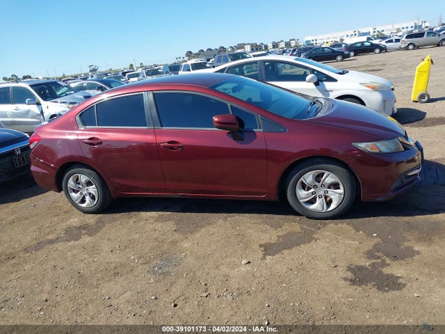 Honda Civic Lx 2014 19XFB2F59EE255750 Image 13