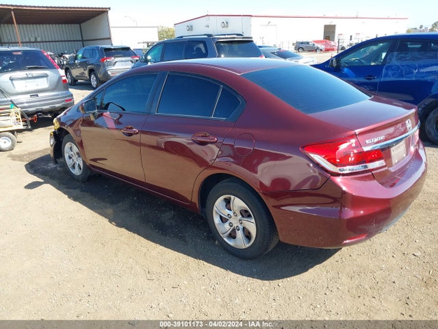 Honda Civic Lx 2014 19XFB2F59EE255750 Image 3