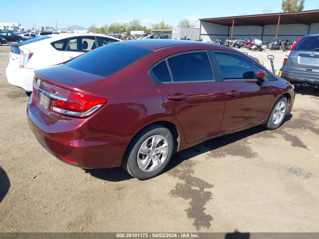 Honda Civic Lx 2014 19XFB2F59EE255750 Image 4