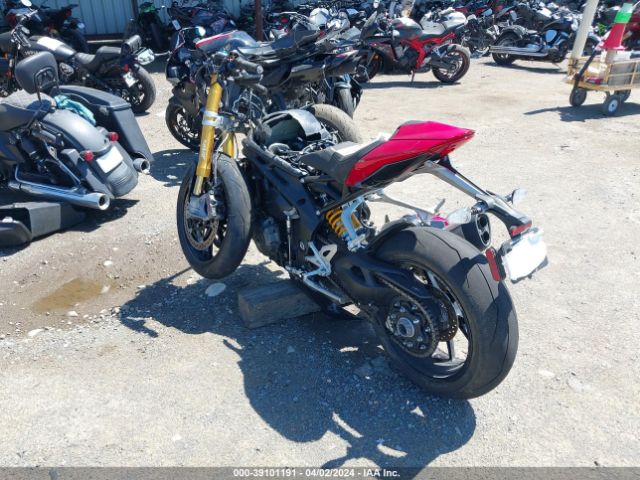 2023 TRIUMPH MOTORCYCLE SPEED TRIPLE SMTP02ST3PTBF2378 Photo 2