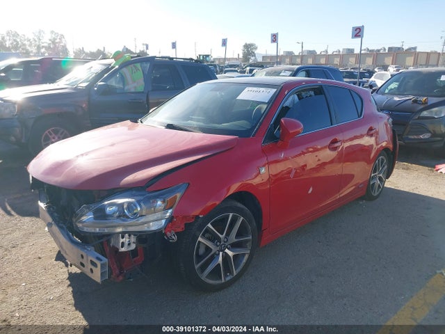 JTHKD5BH0H2296729 Lexus CT 200H