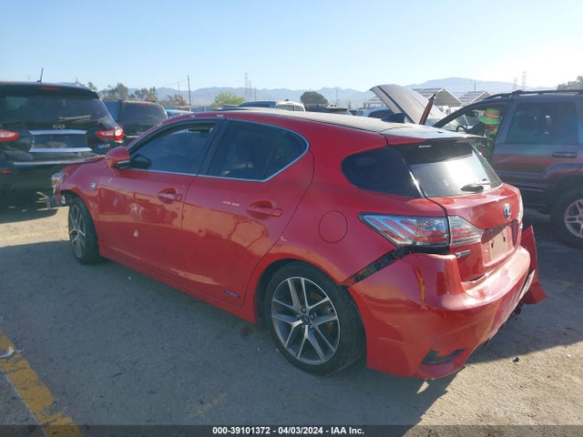 JTHKD5BH0H2296729 Lexus CT 200H