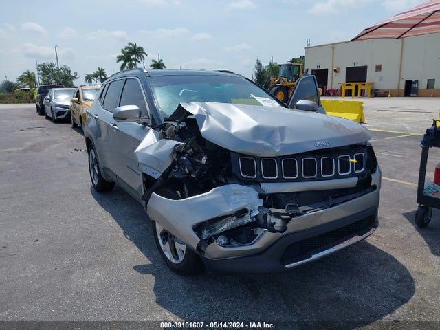 3C4NJCCB9KT699183 Jeep Compass Limited Fwd
