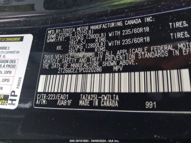 2T2GGCEZ1PC020286 Lexus Nx 350 Premium