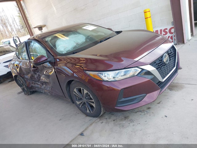 Nissan Sentra Sv Xtronic Cvt 2021 3N1AB8CV6MY299223 zdjęcie główne