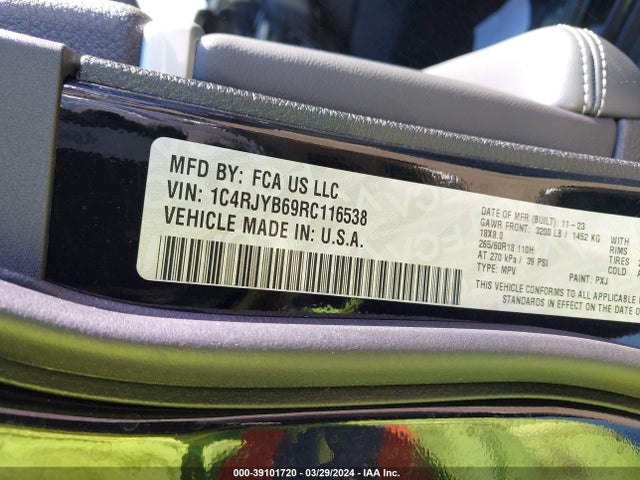 Jeep Grand Cherokee 4xe 2024 1C4RJYB69RC116538 Image 9