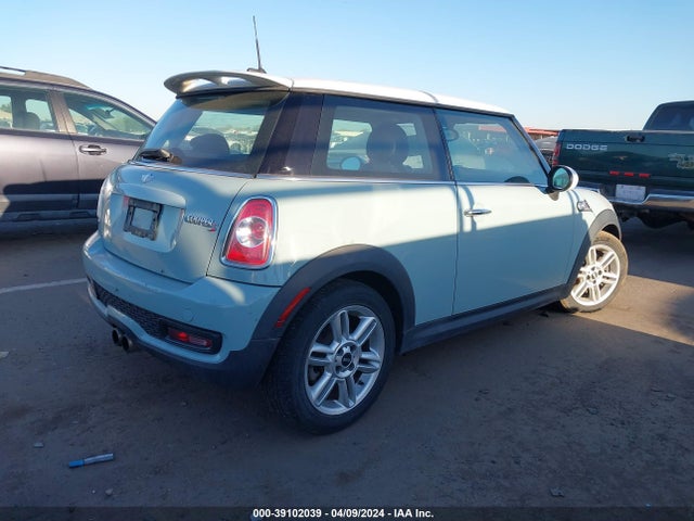 2012 MINI COOPER S WMWSV3C55CTY17015 Photo 3