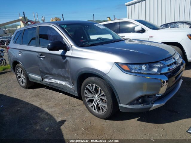 Продаж на аукціоні авто 2018 Mitsubishi Outlander Es, vin: JA4AD2A39JZ052604, номер лоту: 39102040