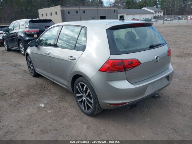 3VW217AU5FM029626 Volkswagen Golf Tsi Se 4-door