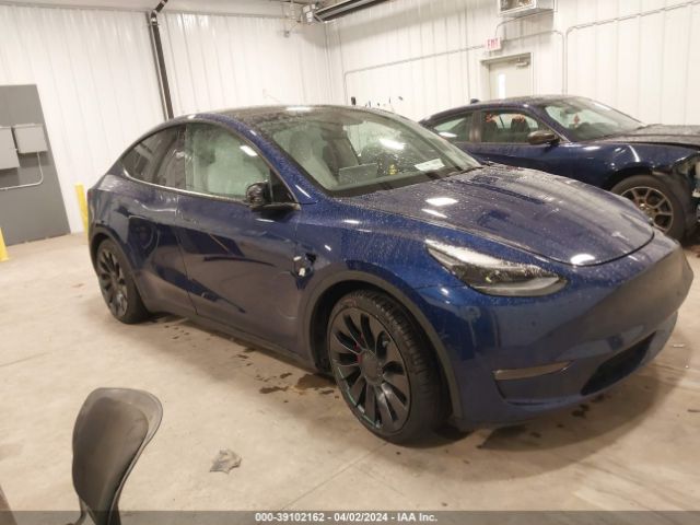 Aukcja sprzedaży 2022 Tesla Model Y Performance Dual Motor All-wheel Drive, vin: 7SAYGDEF8NF543773, numer aukcji: 39102162