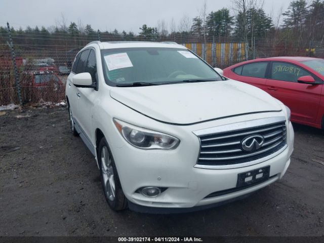 39102174 :رقم المزاد ، 5N1AL0MM8EC517136 vin ، 2014 Infiniti Qx60 مزاد بيع