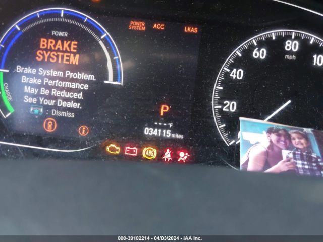 1HGCV3F49KA010339 Honda Accord Hybrid Ex
