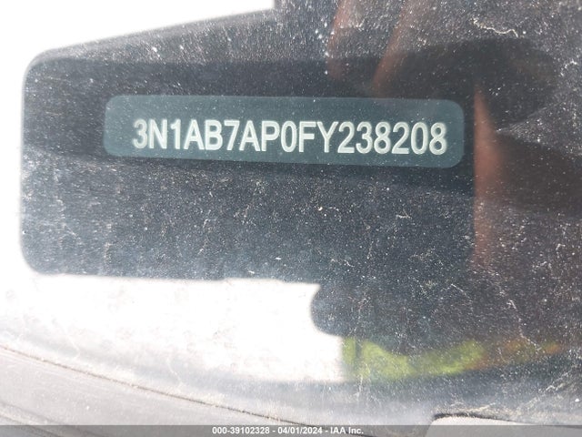 Nissan SENTRA SR 2015 3N1AB7AP0FY238208 Image 9