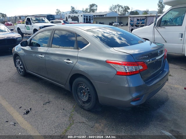 Nissan SENTRA S 2015 3N1AB7AP3FY342725 Image 3