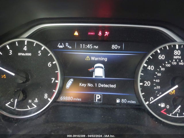 Nissan Maxima Sl Xtronic Cvt 2020 1N4AA6DV9LC379888 Image 7