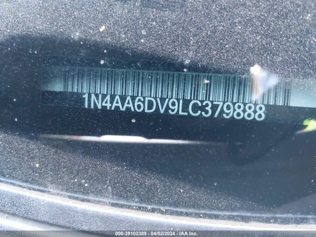 Nissan Maxima Sl Xtronic Cvt 2020 1N4AA6DV9LC379888 Image 9