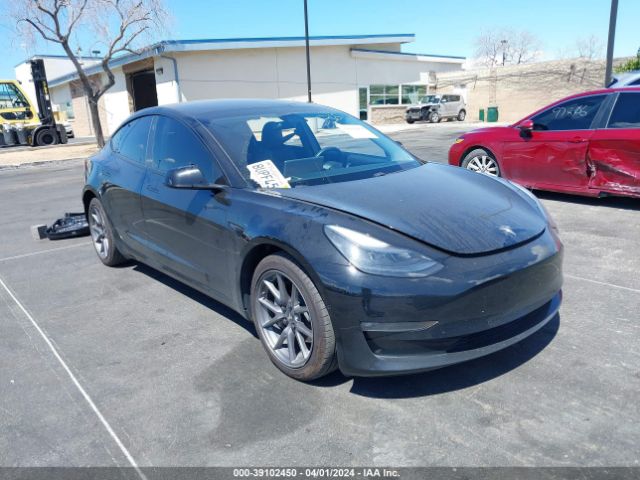 39102450 :رقم المزاد ، 5YJ3E1EB1MF879840 vin ، 2021 Tesla Model 3 Long Range Dual Motor All-wheel Drive مزاد بيع