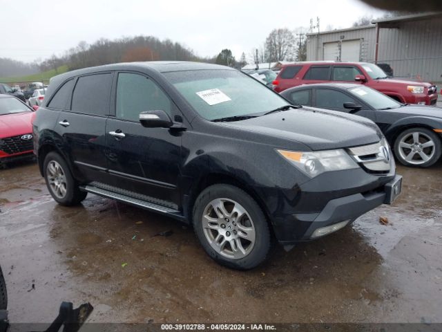 Auction sale of the 2009 Acura Mdx Technology Package, vin: 2HNYD28619H529830, lot number: 39102788