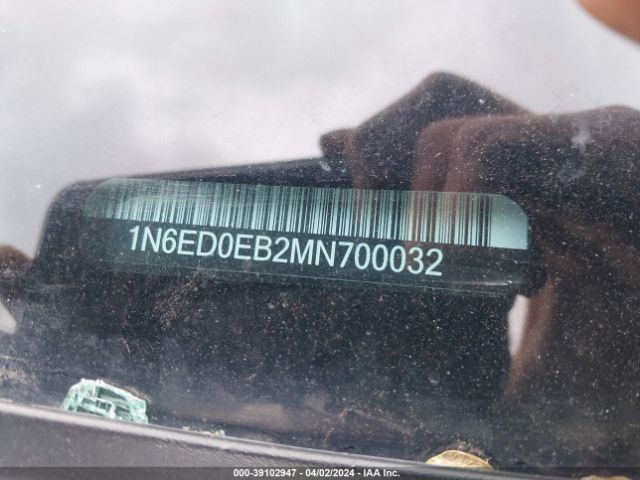 1N6ED0EB2MN700032 Nissan Frontier Sv 4x4