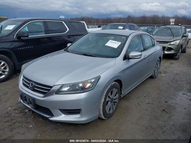 Honda ACCORD LX 2014 1HGCR2F39EA287986 Image 2