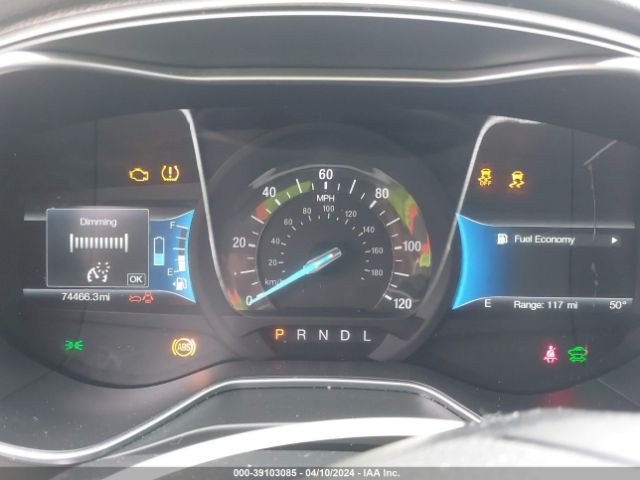 3FA6P0LU0HR323924 Ford Fusion Hybrid Se