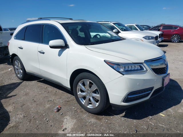 Acura Mdx Advance   Entertainment Packages/advance Package 2016 5FRYD4H97GB028258 главное изображение