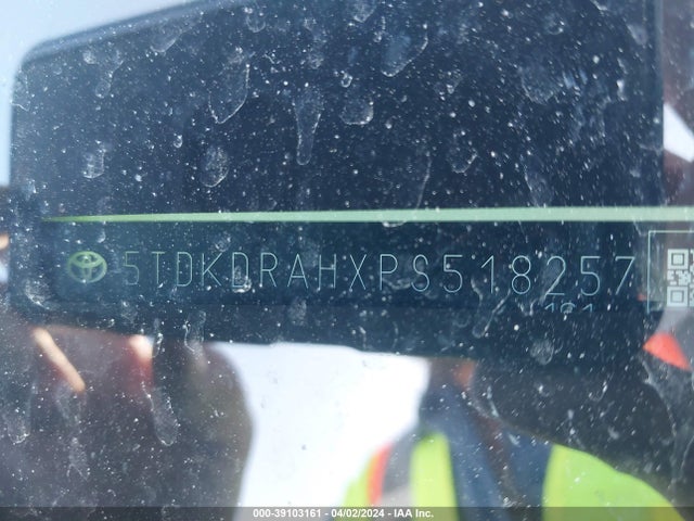 Toyota Highlander Xle 2023 5TDKDRAHXPS518257 Image 9