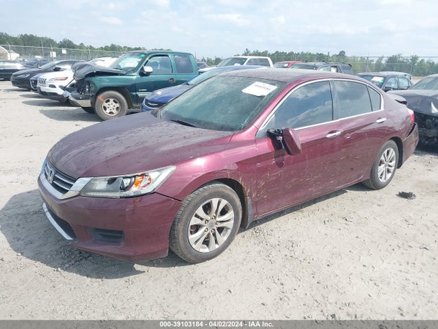 Honda ACCORD LX 2014 1HGCR2F36EA271535 Image 2