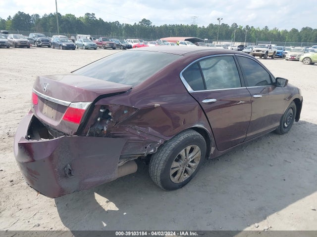 Honda ACCORD LX 2014 1HGCR2F36EA271535 Image 4