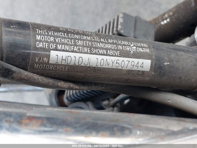 1992 HARLEY-DAVIDSON FLHT 1HD1DJL10NY507944 Photo 9