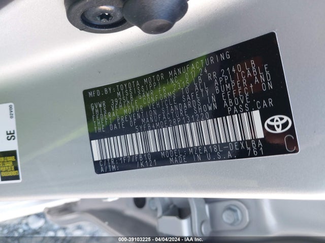 Toyota COROLLA LE 2024 5YFB4MDE2RP131220 Image 9
