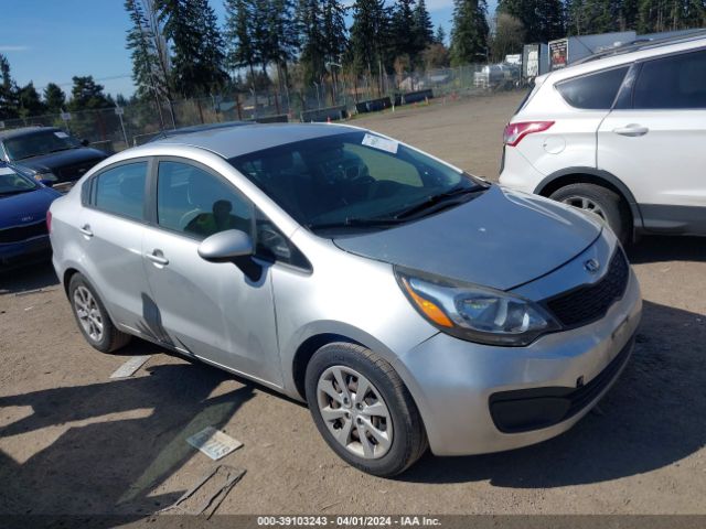Auction sale of the 2017 Kia Rio Lx, vin: KNADM4A34H6025754, lot number: 39103243
