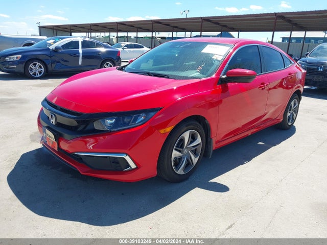 Honda Civic Lx 2019 2HGFC2F66KH563000 Image 2