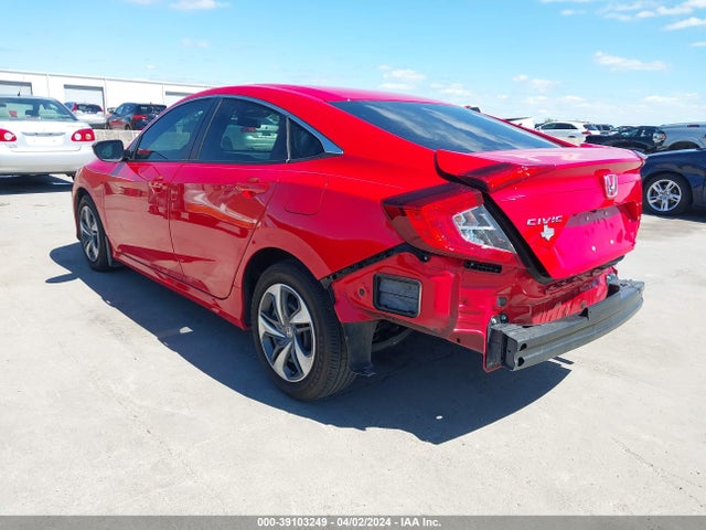 Honda Civic Lx 2019 2HGFC2F66KH563000 Image 3