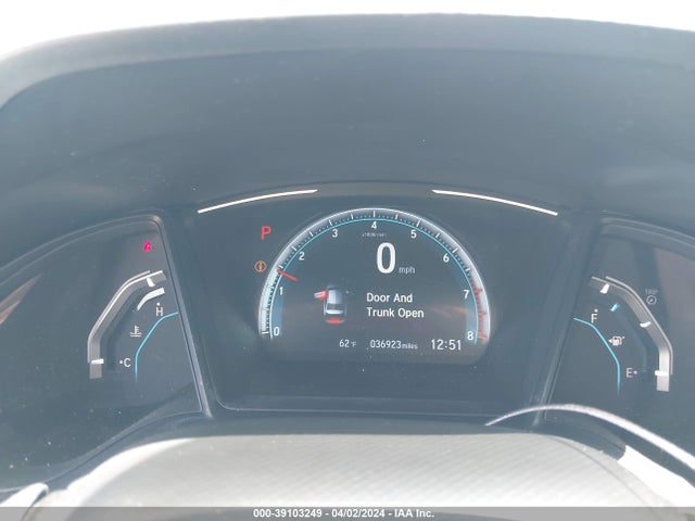 Honda Civic Lx 2019 2HGFC2F66KH563000 Image 7