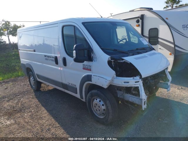 Auction sale of the 2017 Ram Promaster 1500 Low Roof 136 Wb, vin: 3C6TRVAG5HE553023, lot number: 39103397