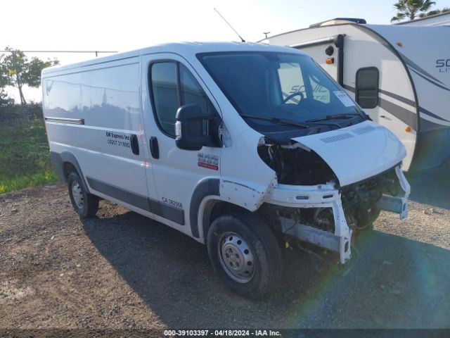 Aukcja sprzedaży 2017 Ram Promaster 1500 Low Roof 136 Wb, vin: 3C6TRVAG5HE553023, numer aukcji: 39103397